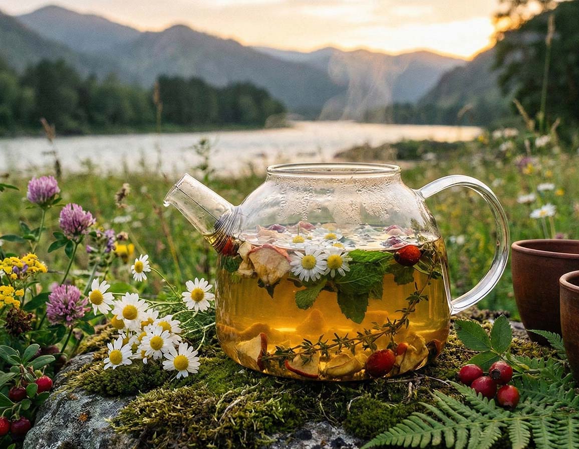 Organic Herbal Teas for Digestive Cleansing